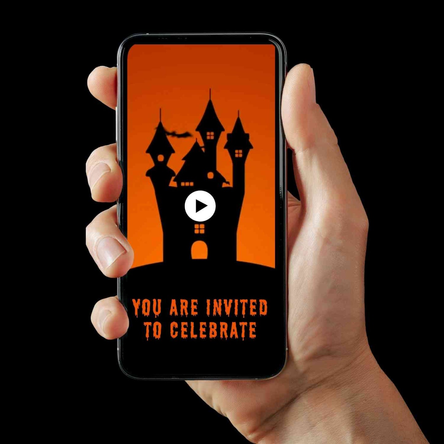 Halloween Theme Party Video Invitation | Personalized Halloween Party Invite