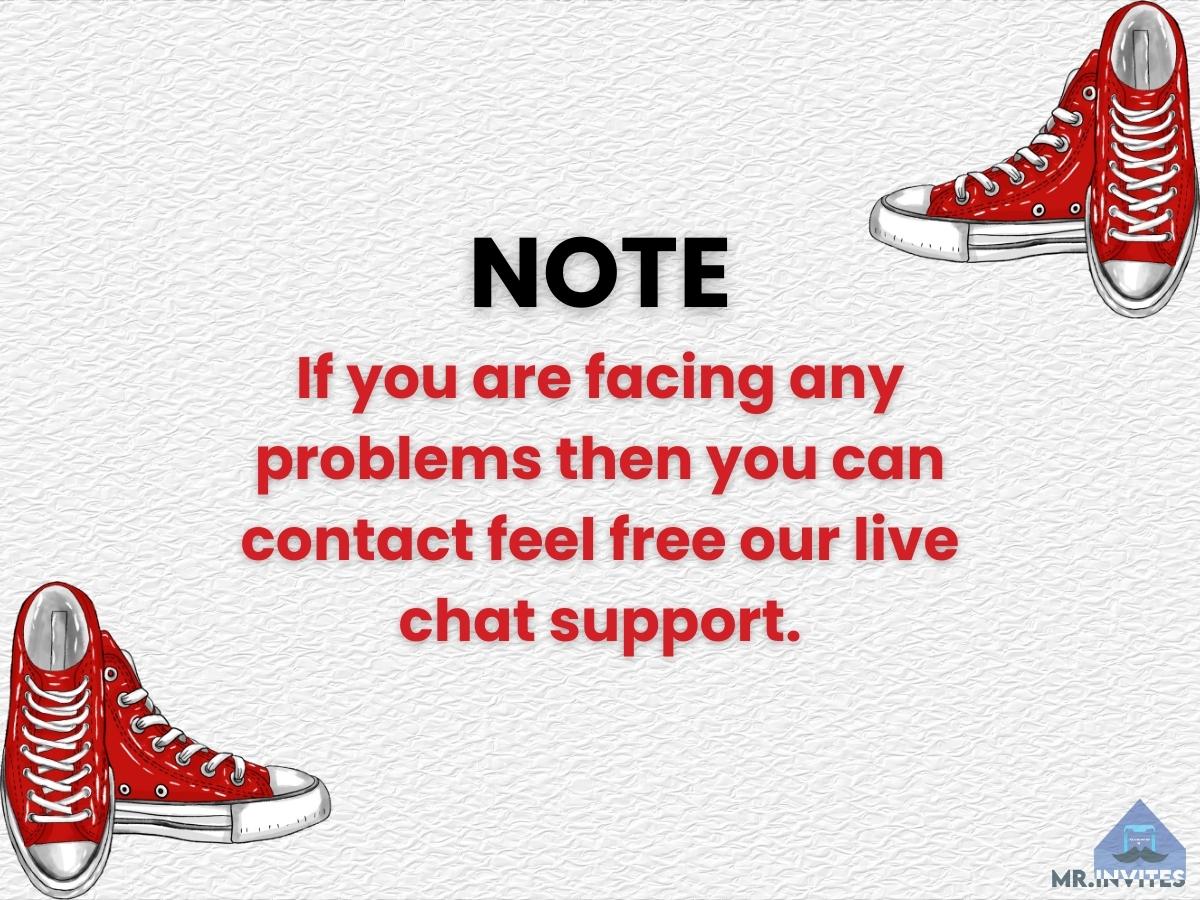 Celebrate with Style: Red Sneaker Ball Birthday Invitation