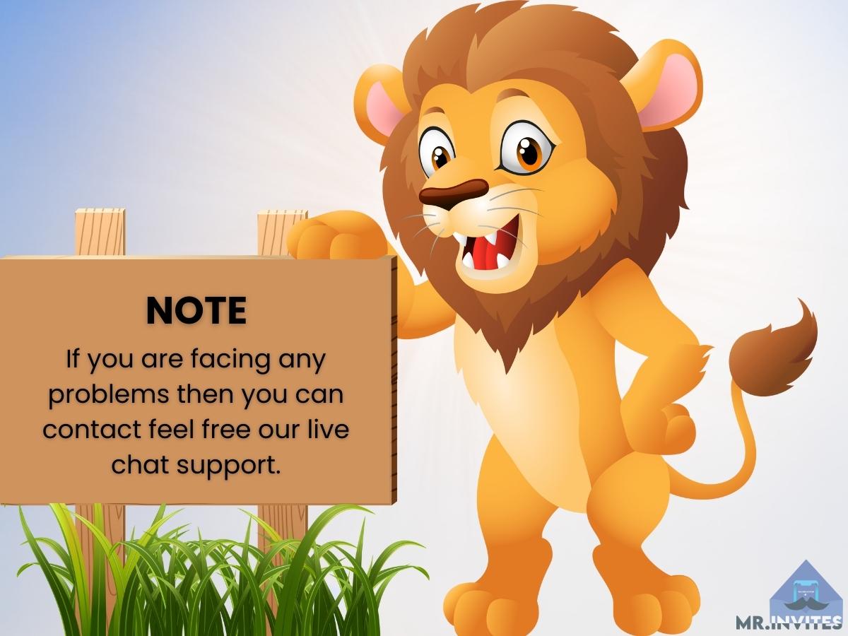 Jungle Safari Digital Birthday Invitation