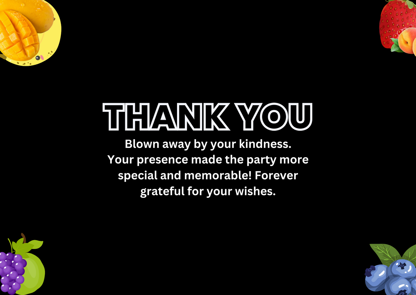 Bear Sensory Birthday Thank You Card – Editable Digital Template & Instant Download Fun Printable Note for Kids