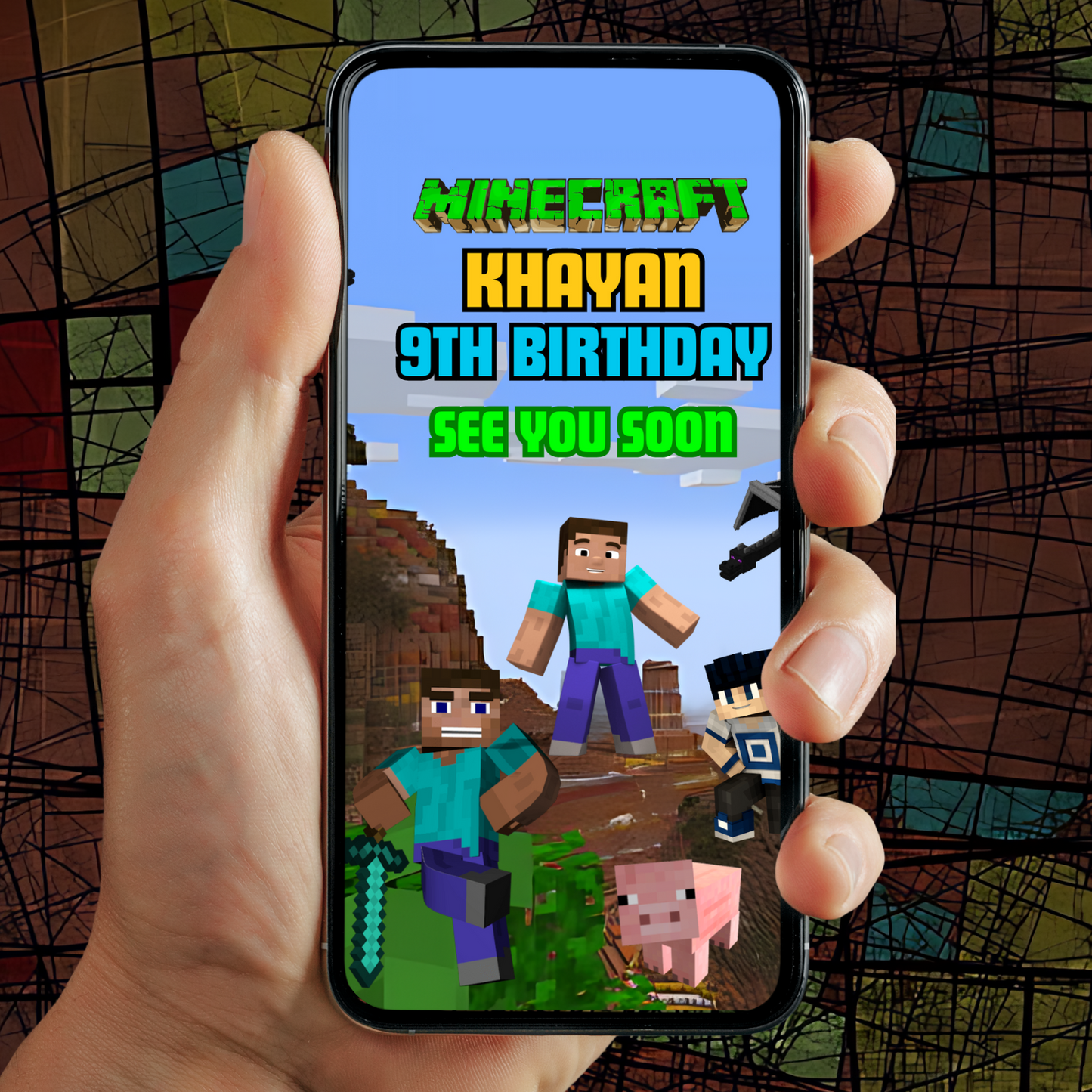 Immersive Minecraft Birthday Video Invitation | Create an Epic Celebration