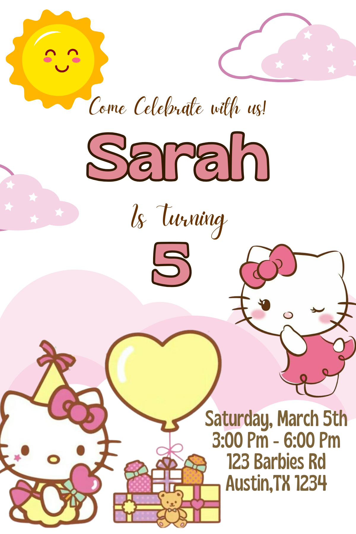 Hello Kitty Birthday Invitations | Hello Kitty Birthday Party Theme – Mr. Invites hello-kitty-birthday-invitations-hello-kitty-birthday-party-theme-mr-invites