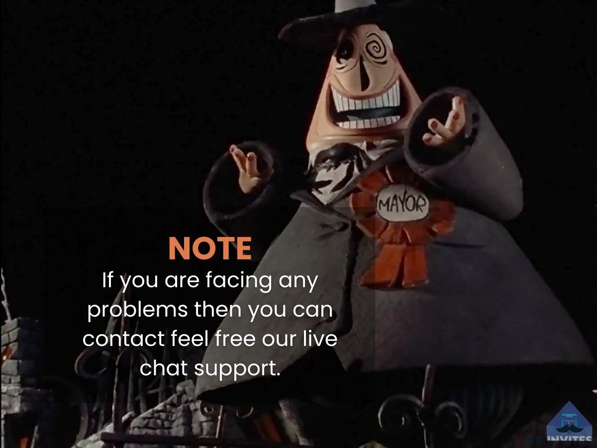 The Nightmare Before Christmas Birthday Invitation Template