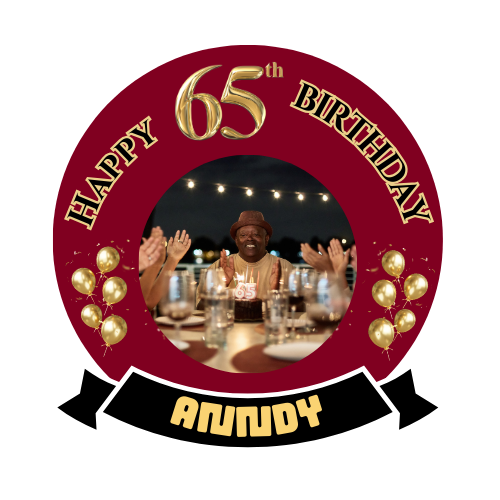 Family Birthday Cake Topper