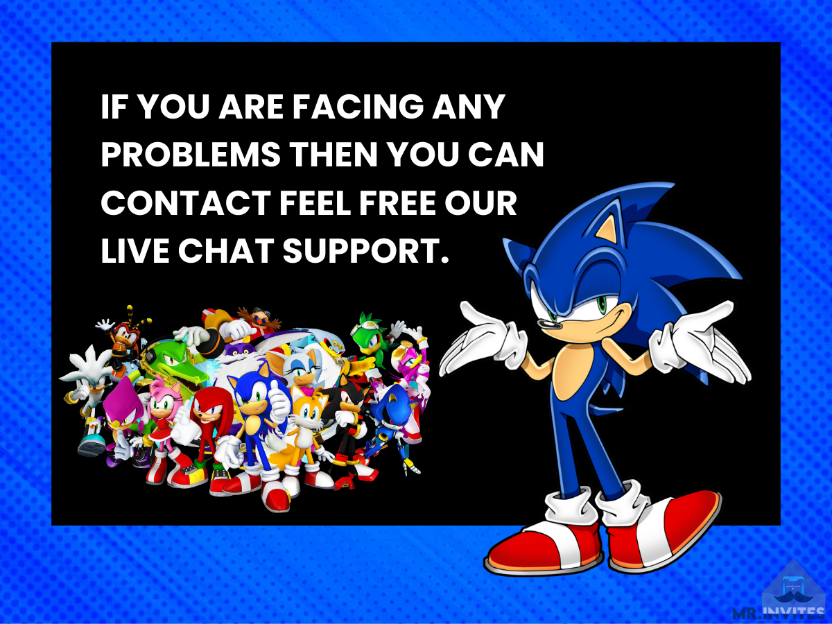 Personalized Sonic Birthday Digital Card Invitation | Sonic Custom Birthday Theme Invite
