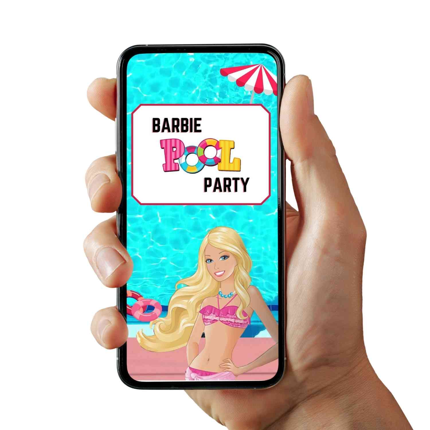 Barbie discount pool videos