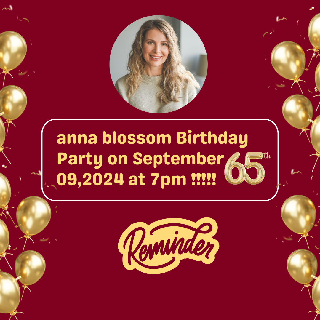 Family Birthday Event Reminder