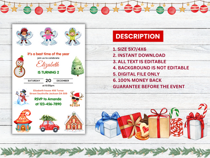 Christmas Party Invitation Ideas For Kids