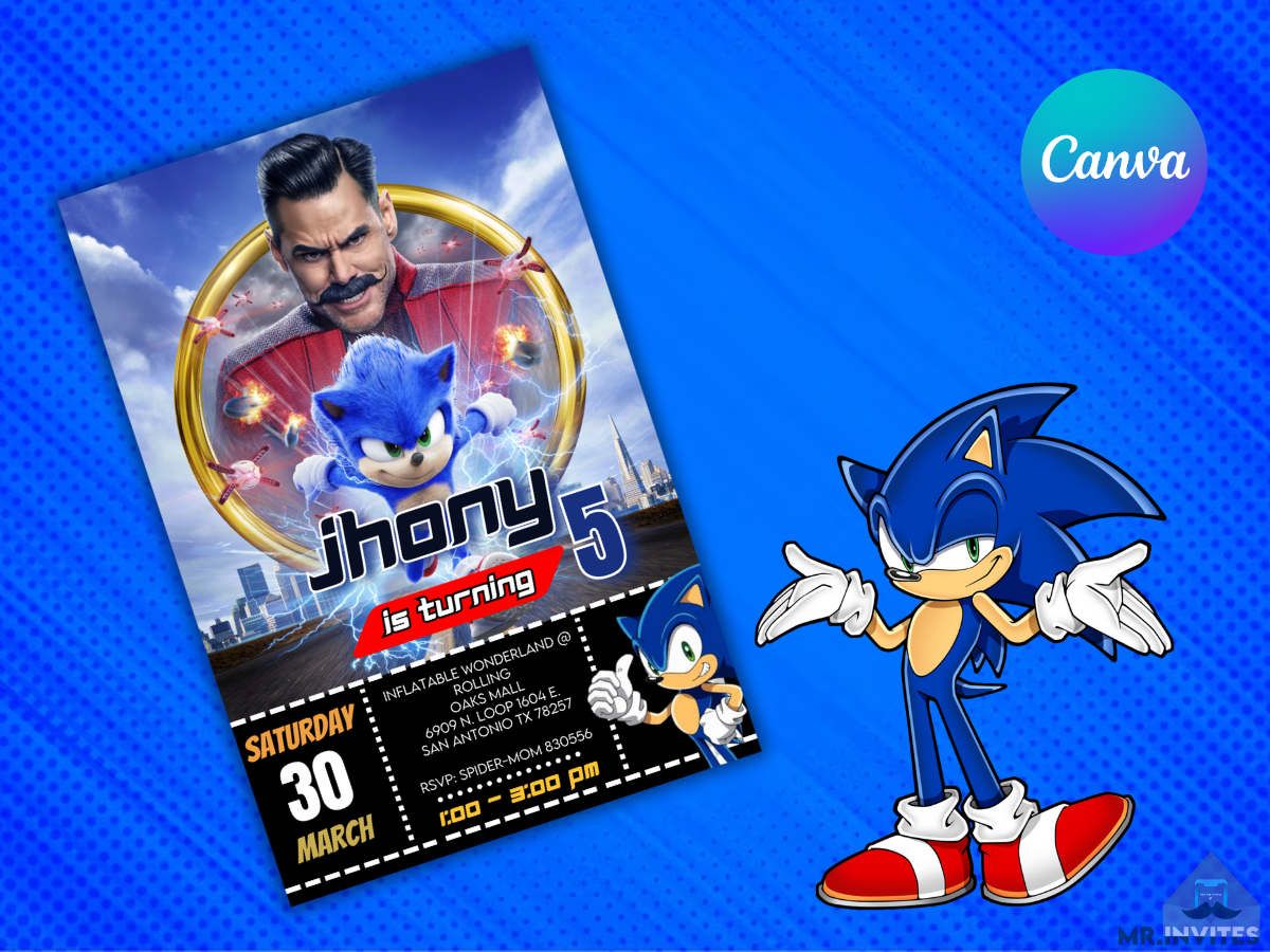 Sonic party kit digitale