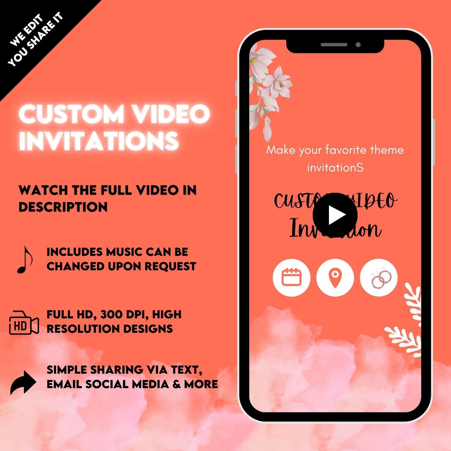 Custom Video Invitations | Making Any Personalized Theme