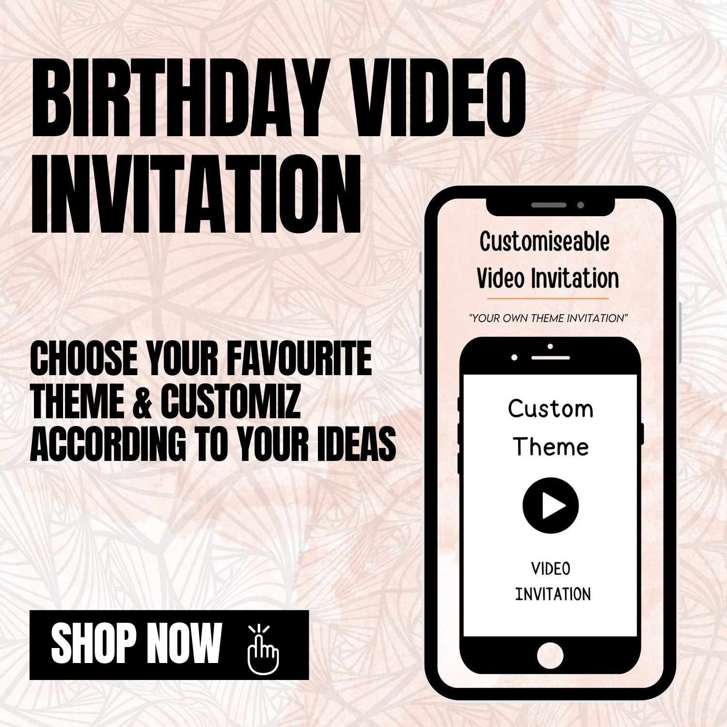 Video Invites Custom Video Invitation – Mr.Invites