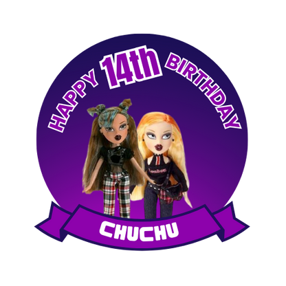 Bratz Birthday Cake Topper