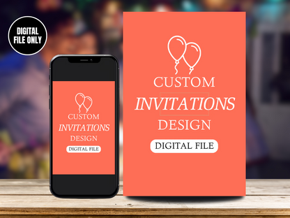 Specialized Digital Card Invitation | Customize Any Theme