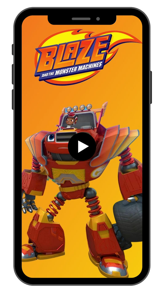 Blaze and the Monster Machines Birthday Video Invitation | Fun and Animated Party Invite