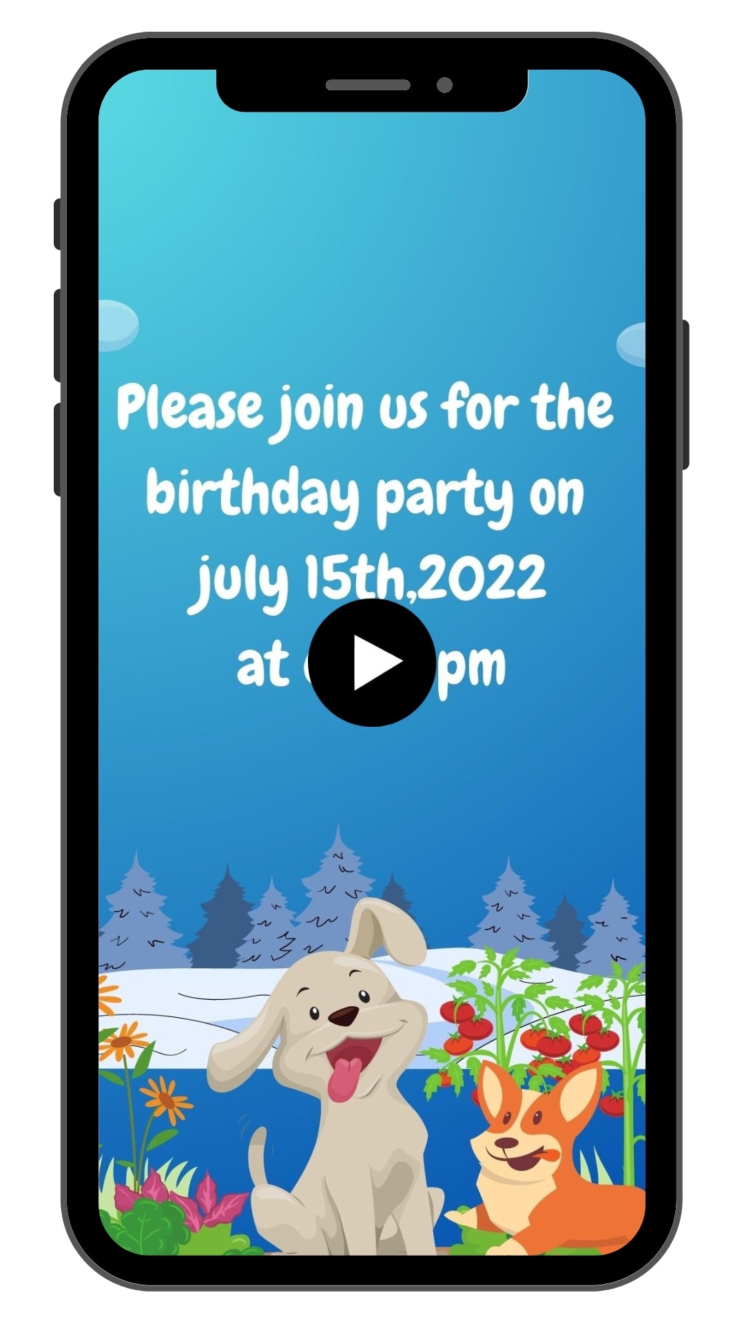 Go Dog Go Birthday Video Invitation | Animated & Customizable | Fun & Memorable