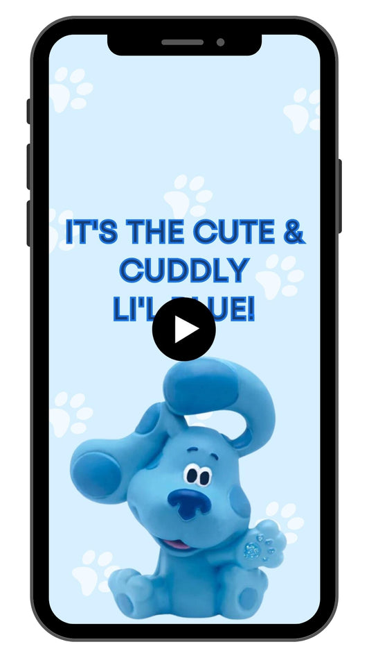 Blue's Clues Girl Birthday Video Invitation | Personalized Kids Party Invite